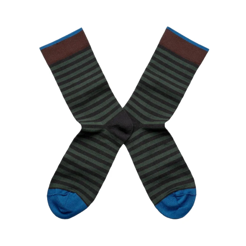 STRIPE SOCKS - DARK