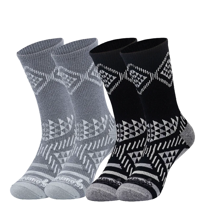 Women's Crew Socks No Cushion 2- Pack