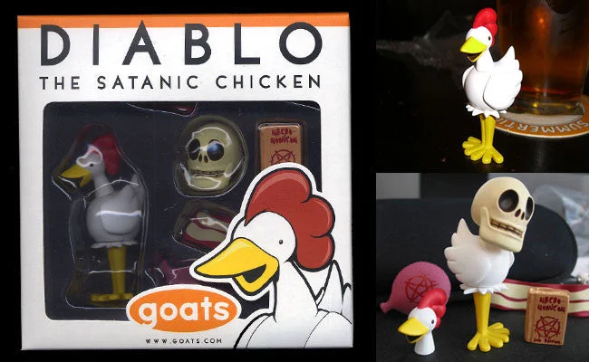 Diablo the Satanic Chicken Action Figure