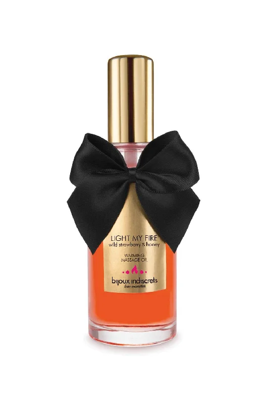 Bijoux Indiscrets - Warming Massage Oil Wild Strawberry