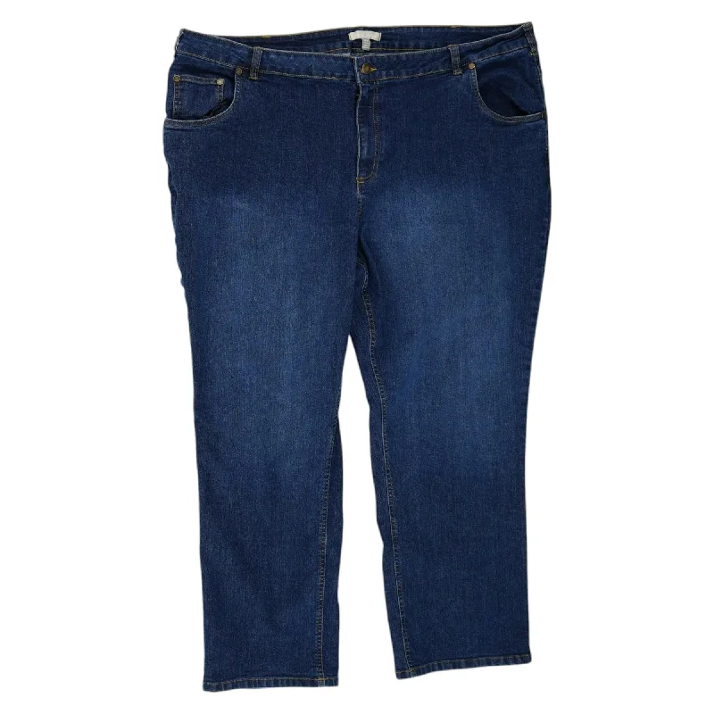 Blue Solid Jeans