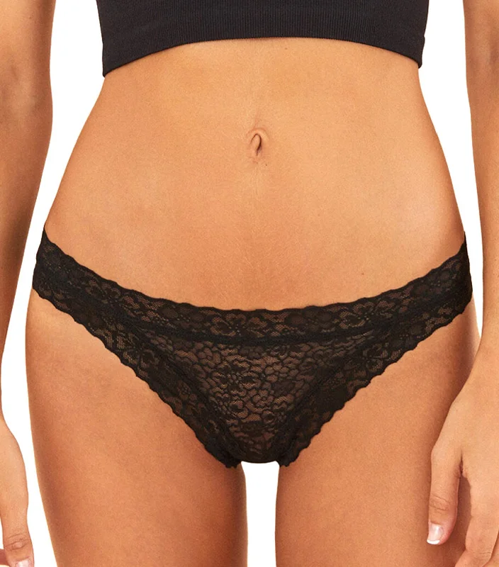 Lace Panty Black