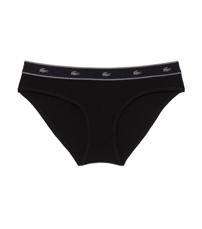 Stretch Cotton Briefs Black