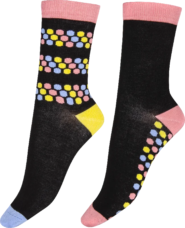 Pretty Polly Colorful Dotty Bamboo Knit Socks - 2 Pair Pack