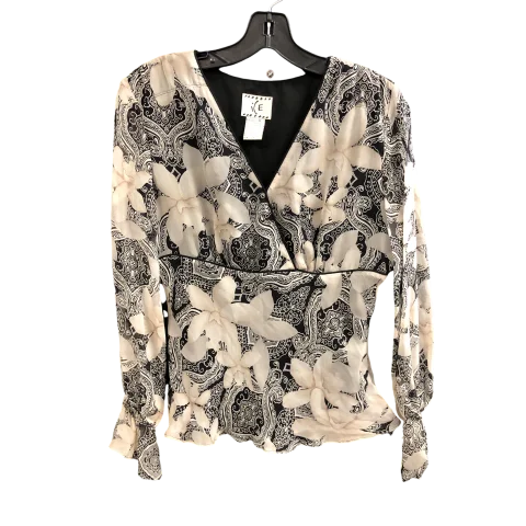 Top Long Sleeve By Clothes Mentor In Floral Print, Size: M