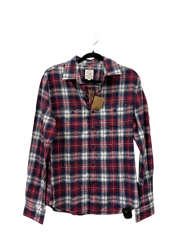 Top Long Sleeve By True Craft In Red, Size: M